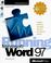 Cover of: Running Microsoft Word 97
