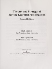 Cover of: The art and strategy of service-learning presentations