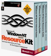 Microsoft Windows NT resource kit : for Widows NT workstation and Windows NT server version 4.0