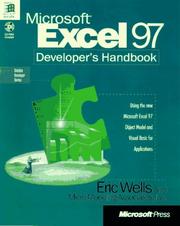 Cover of: Microsoft Excel 97 developer's handbook