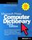 Cover of: Microsoft Press computer dictionary.