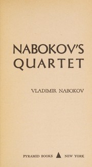 Nobokov's quartet by Vladimir Nabokov