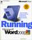 Cover of: Running Microsoft Word 2000
