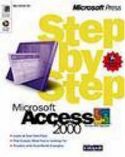 Cover of: Microsoft Access 2000 step by step