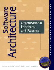 Software architecture : organizational principles and patterns