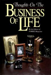 Cover of: The Forbes Scrapbook of Thoughts on the Business of Life (Forbes Leadership Library)