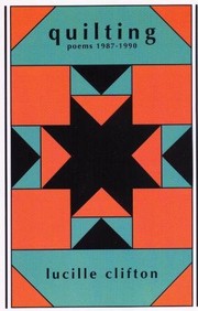 Cover of: Quilting: Poems, 1987-1990