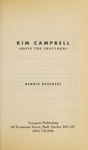 Kim Campbell by Dennis Bueckert