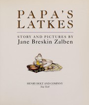 Cover of: Papa's latkes: story and pictures