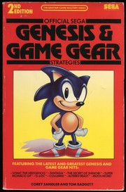 Cover of: Official Sega Genesis and Game Gear strategies, 2ND Edition