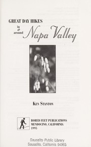 Cover of: Great day hikes in & around Napa Valley