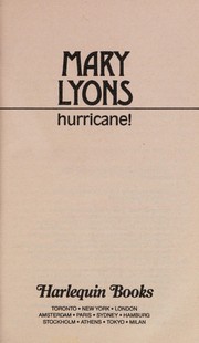 Hurricane! by Mary Lyons