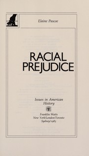 Cover of: Racial prejudice