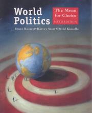 World politics : the menu for choice