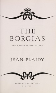 Cover of: The Borgias by Eleanor Alice Burford Hibbert