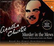 Cover of: Murder in the Mews: Three Perplexing Cases for Poirot (Mystery Masters Series)