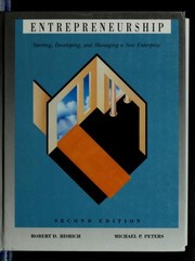 Cover of: Entrepreneurship by Robert D. Hisrich