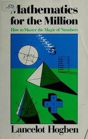 Cover of: Mathematics for the million