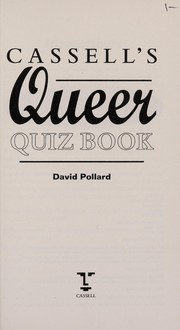Cover of: Cassell's Queer Quizbook