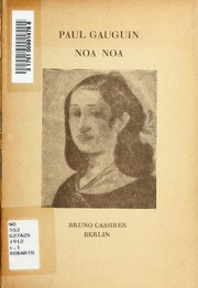 Cover of: Noa Noa by Paul Gauguin