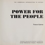 Cover of: Power for the people