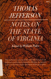Notes on the state of Virginia by Thomas Jefferson, Thomas Jefferson, Logan, James