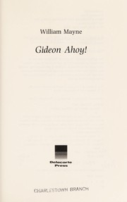 Cover of: Gideon ahoy!