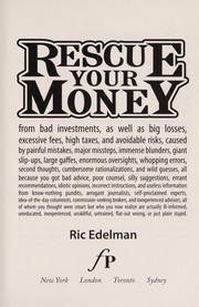 Cover of: Rescue your money