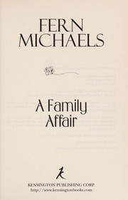 Cover of: A family affair by Fern Michaels