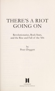 Cover of: There's a riot going on