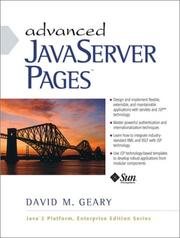 Cover of: Advanced JavaServer pages