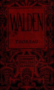 Cover of: Thoreau's Walden