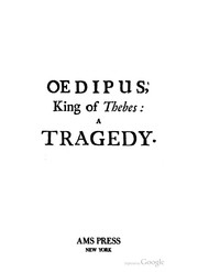 Cover of: Oedipus, King of Thebes by Sophocles
