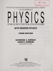 Cover of: Physics for Science and Engineering