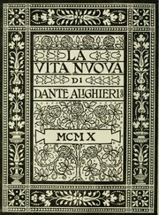 Cover of: La vita nuova di Dante Alighieri.