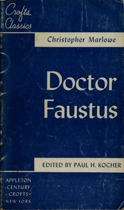 Cover of: The tragical history of Doctor Faustus by Christopher Marlowe