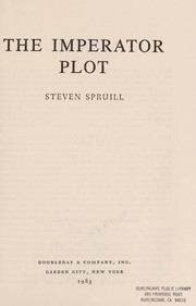 Cover of: The imperator plot