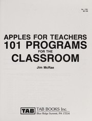 Apples for teachers--101 programs for the classroom by Jim McRae