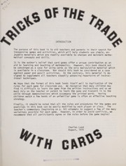 Cover of: Tricks of the Trade With Cards