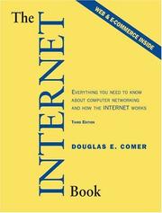 Cover of: The Internet Book by Douglas E. Comer