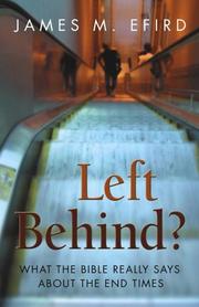 Left behind? by James M. Efird