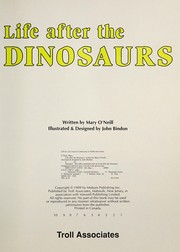 Cover of: Life after the dinosaurs
