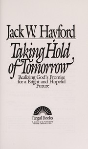 Cover of: Taking Hold of Tomorrow
