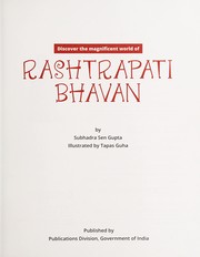 Cover of: Discover the magnificent world of Rashtrapati Bhavan