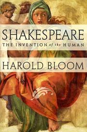 Cover of: Shakespeare by Harold Bloom