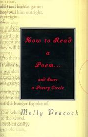 Cover of: How to read a poem-- and start a poetry circle