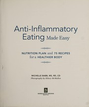 Anti-inflammatory eating made easy by Michelle Babb
