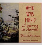 Cover of: Who was first? by Russell Freedman