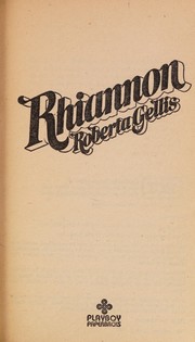 Rhiannon by Roberta Gellis