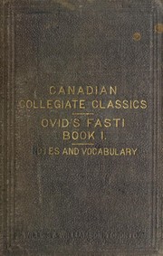Cover of: P. Ovidii nasonis fastorum by Ovid